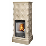 Kachlová kamna ABX Kaledonie s výměníkem, písková